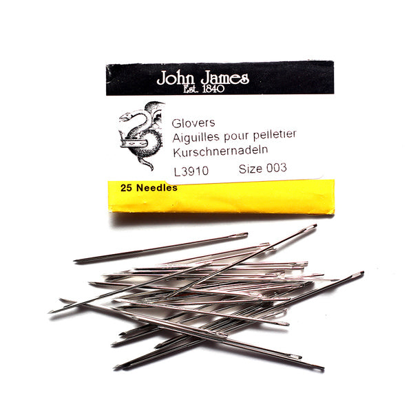 JOHN JAMES Glovers / Leather Needles / Mollies New Zealand