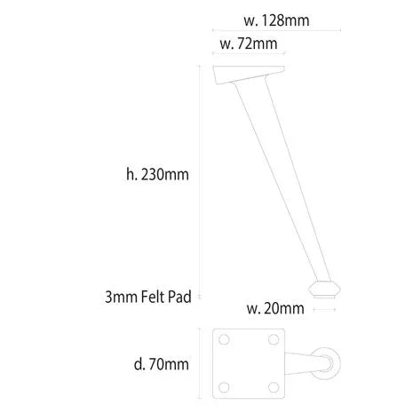 Warwick Leg Blahnik / Mollies New Zealand