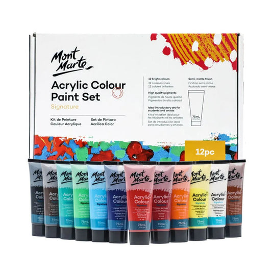 MONT MARTE Acrylic Paint Set | Mollies Make And Create NZ