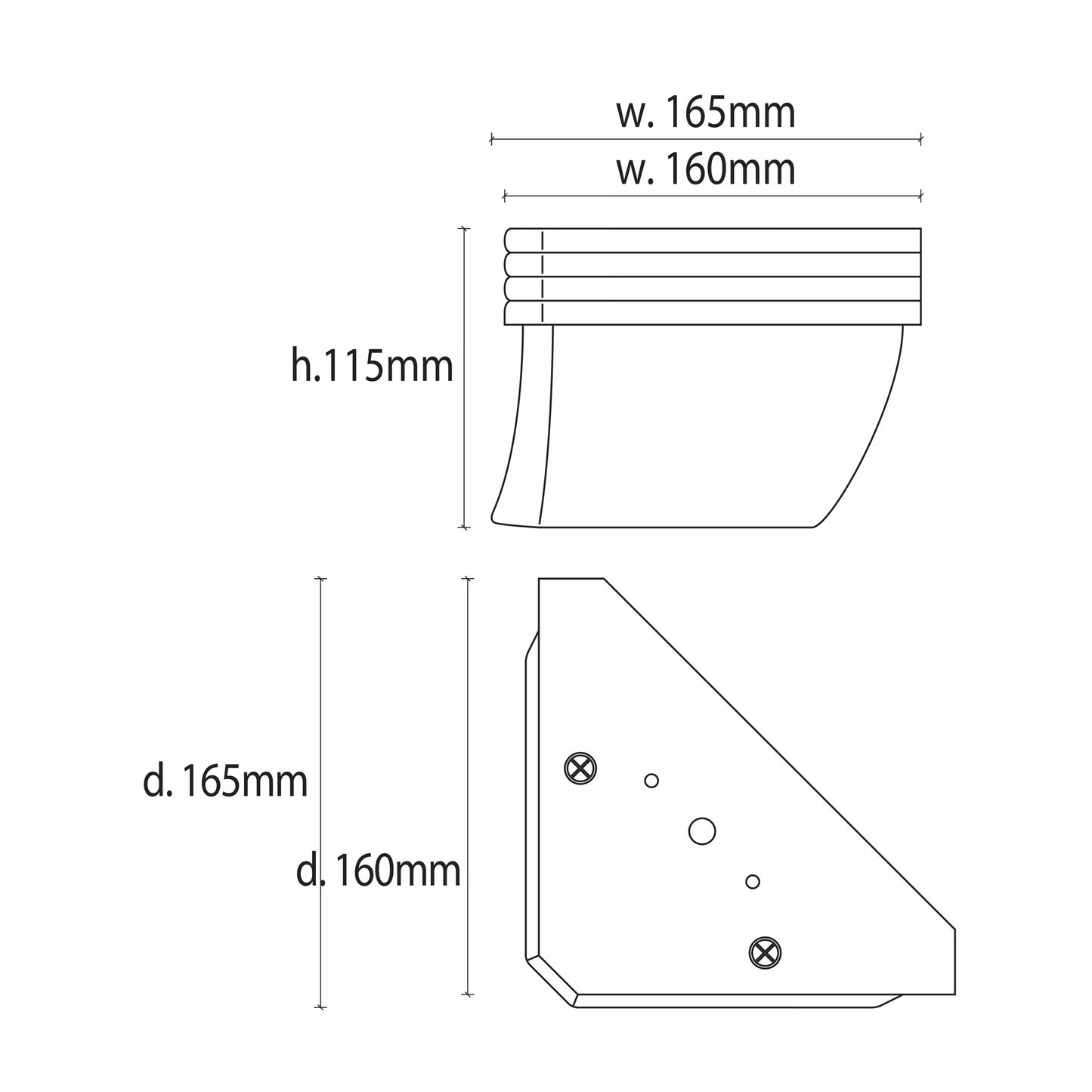 Warwick Leg Wedge Mahogany / Mollies New Zealand