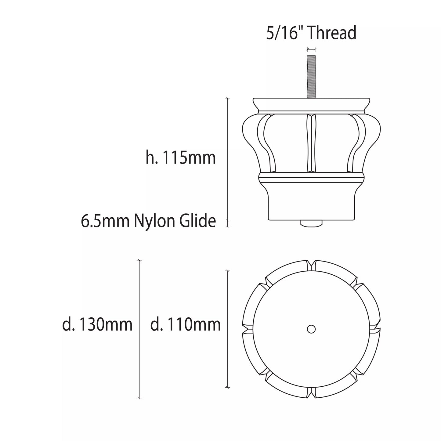 Warwick Leg Classic Mahogany / Mollies New Zealand
