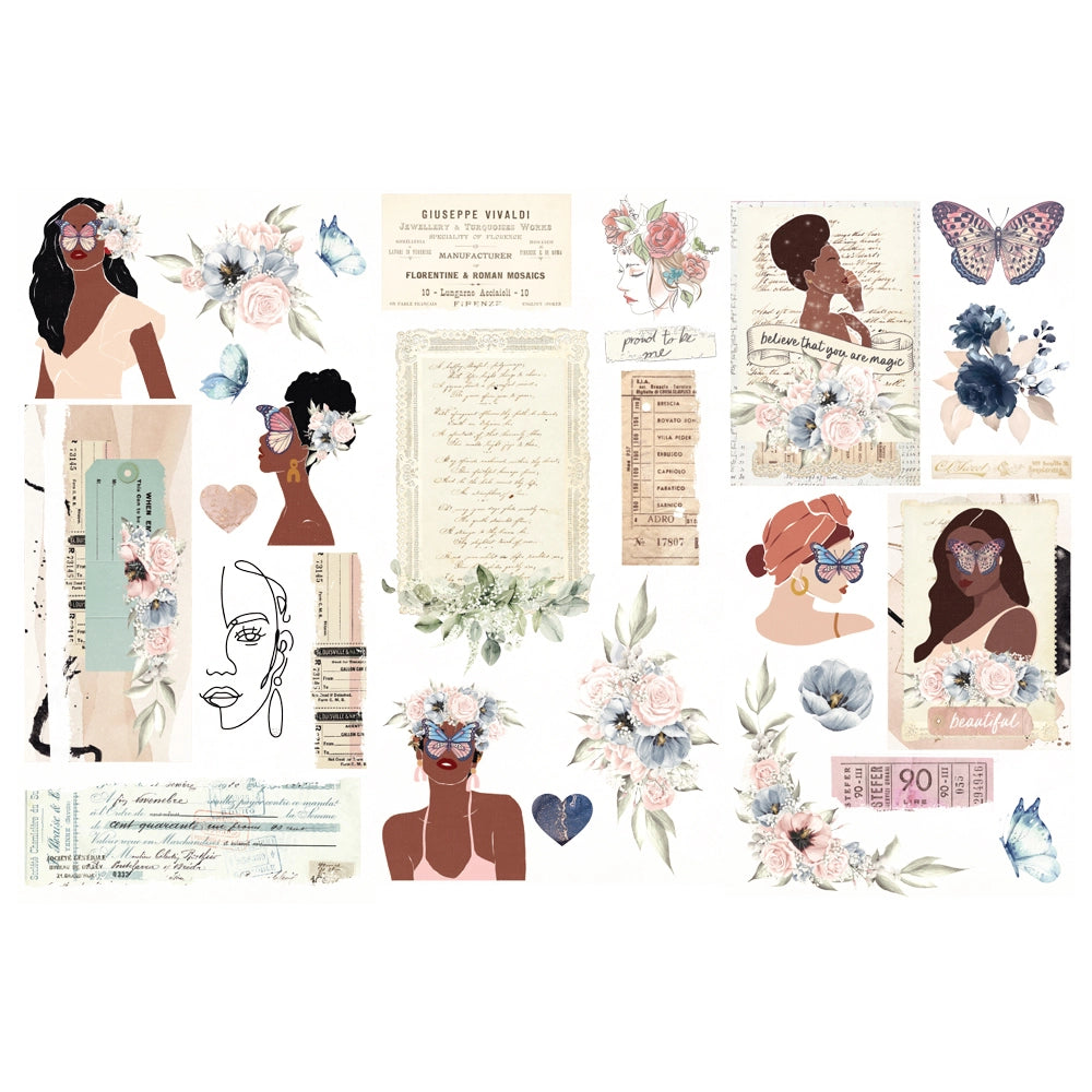 REDESIGN Transfer Indigo Collection / Mollies New Zealand