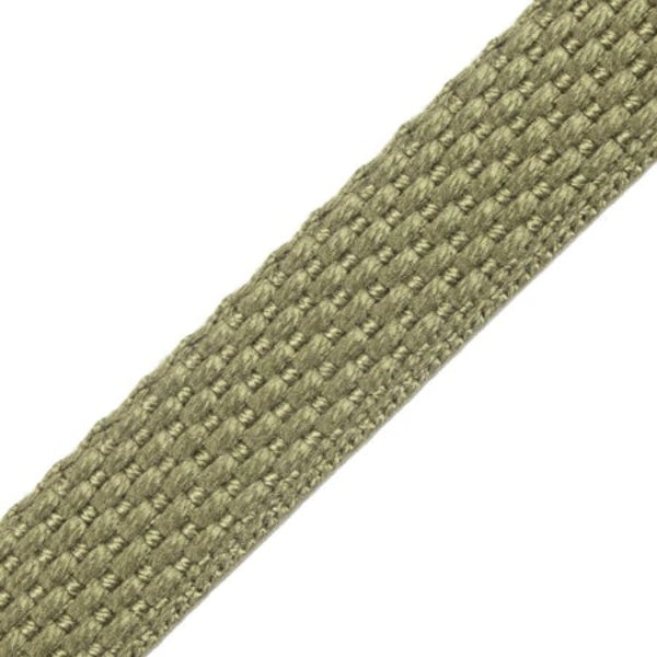 IVAN Poly Hitched Webbing Olive Green 20mm (3 4") Per Meter / Mollies New Zealand