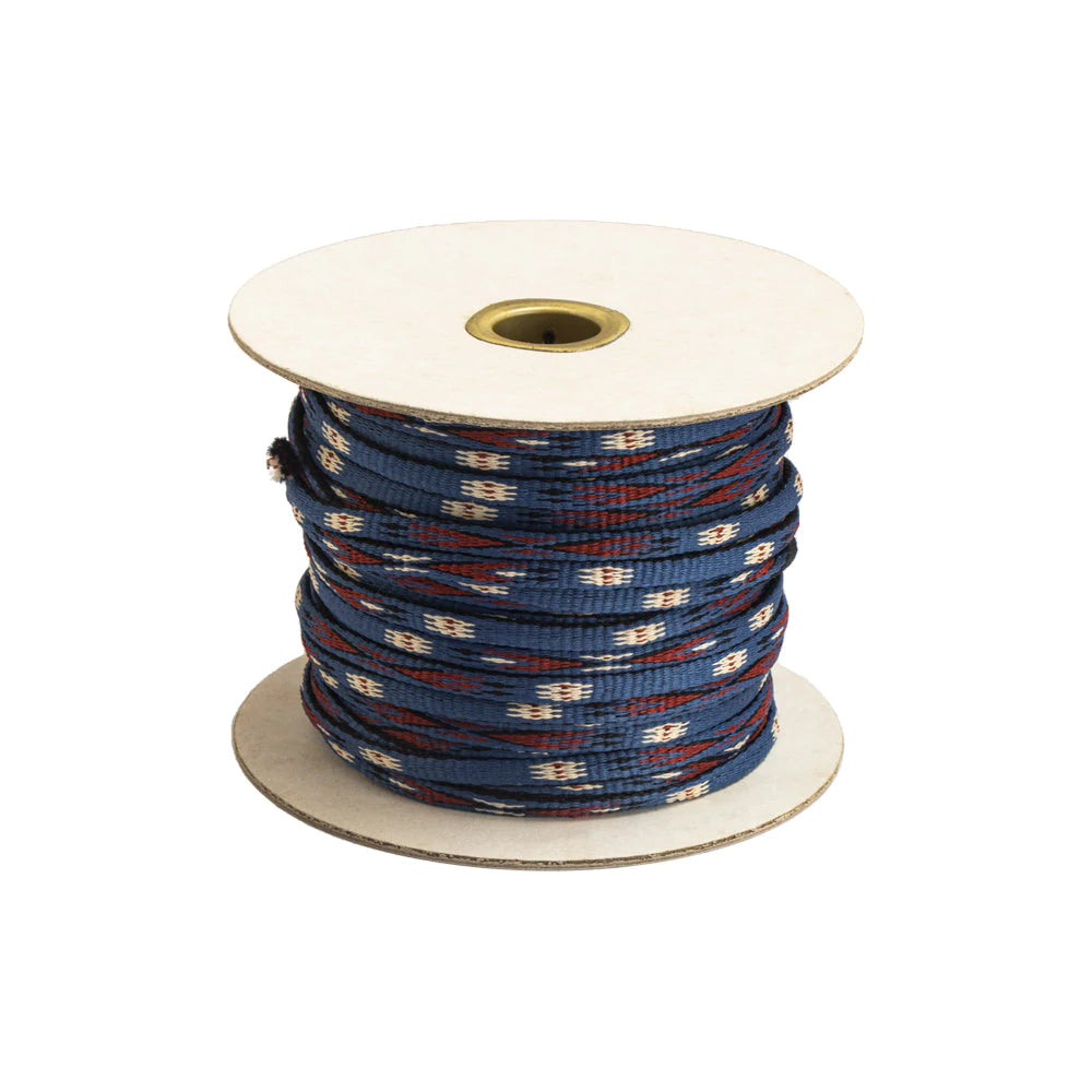 IVAN Poly Hitched Webbing Blue 4.5mm (3 16") 45.7m (50 yards) / Mollies New Zealand