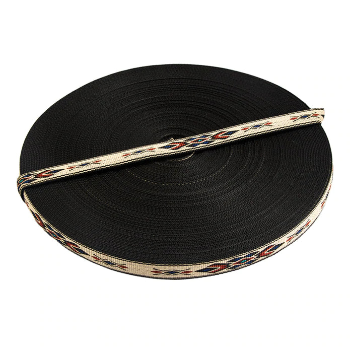 IVAN Poly Hitched Webbing Red 20mm (3 4") 45.7m (50 yards) / Mollies New Zealand