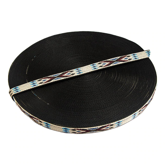 IVAN Poly Hitched Webbing Sand Laguna 20mm (3 4") 45.7m (50 yards) / Mollies New Zealand