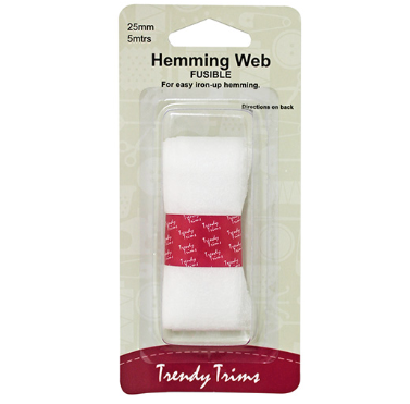 TRENDY TRIMS Fusible Hemming Tape, Mollies Make And Create NZ