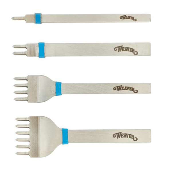 WEAVER LEATHER Stitching Chisels 5mm Mollies NZ