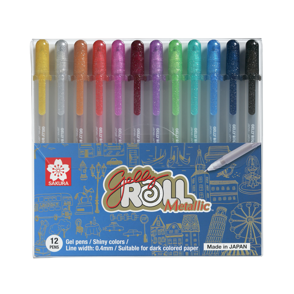 SAKURA Gelly Roll Metallic / Mollies New Zealand