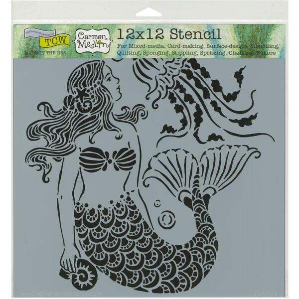 TCW Stencil Mermaid Dreams / Mollies New Zealand