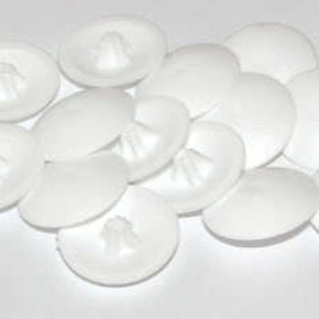 XCEL Plastic Screw Caps White / Mollies New Zealand