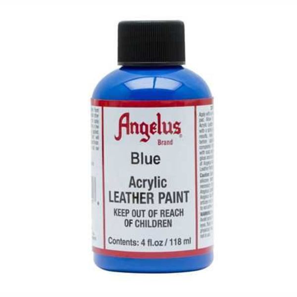 ANGELUS Acrylic Leather Paint Blue | Mollies Make And Create NZ