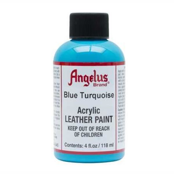 ANGELUS Acrylic Leather Paint Blue Turquoise | Mollies Make And Create NZ