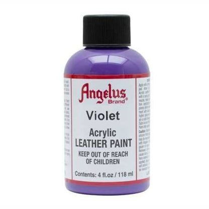 ANGELUS Acrylic Leather Paint Violet | Mollies Make And Create NZ