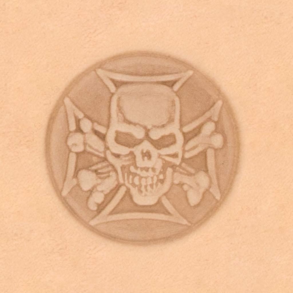 IVAN Skull Shield 3D Stamp / Mollies New Zealand