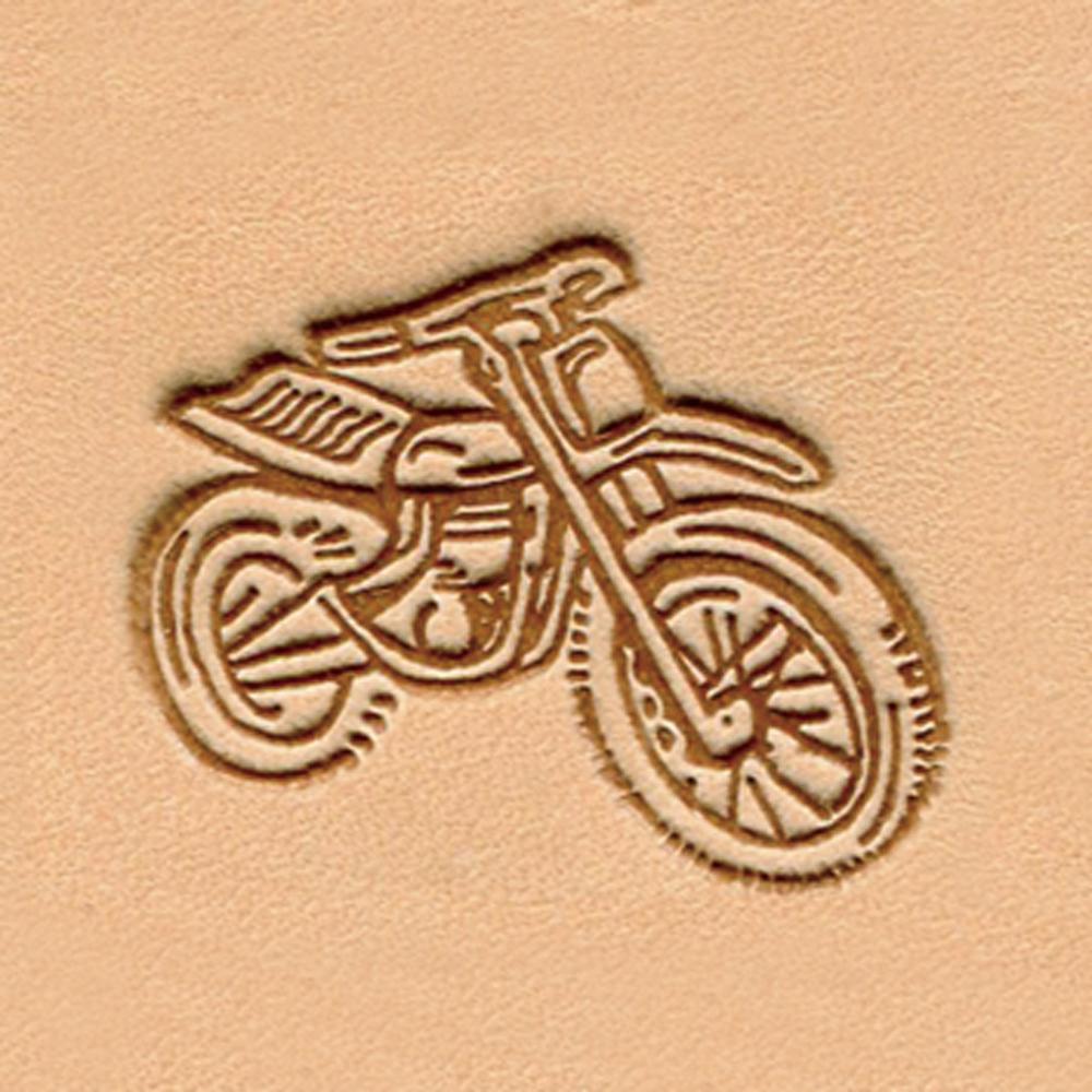 IVAN Motorcycle 2D Stamp / Mollies New Zealand