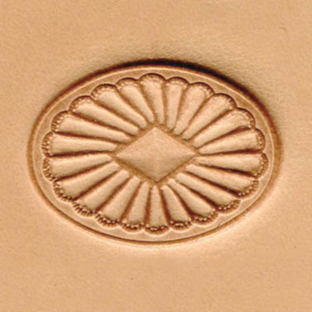 IVAN Oval Concho 3D Stamp / Mollies New Zealand