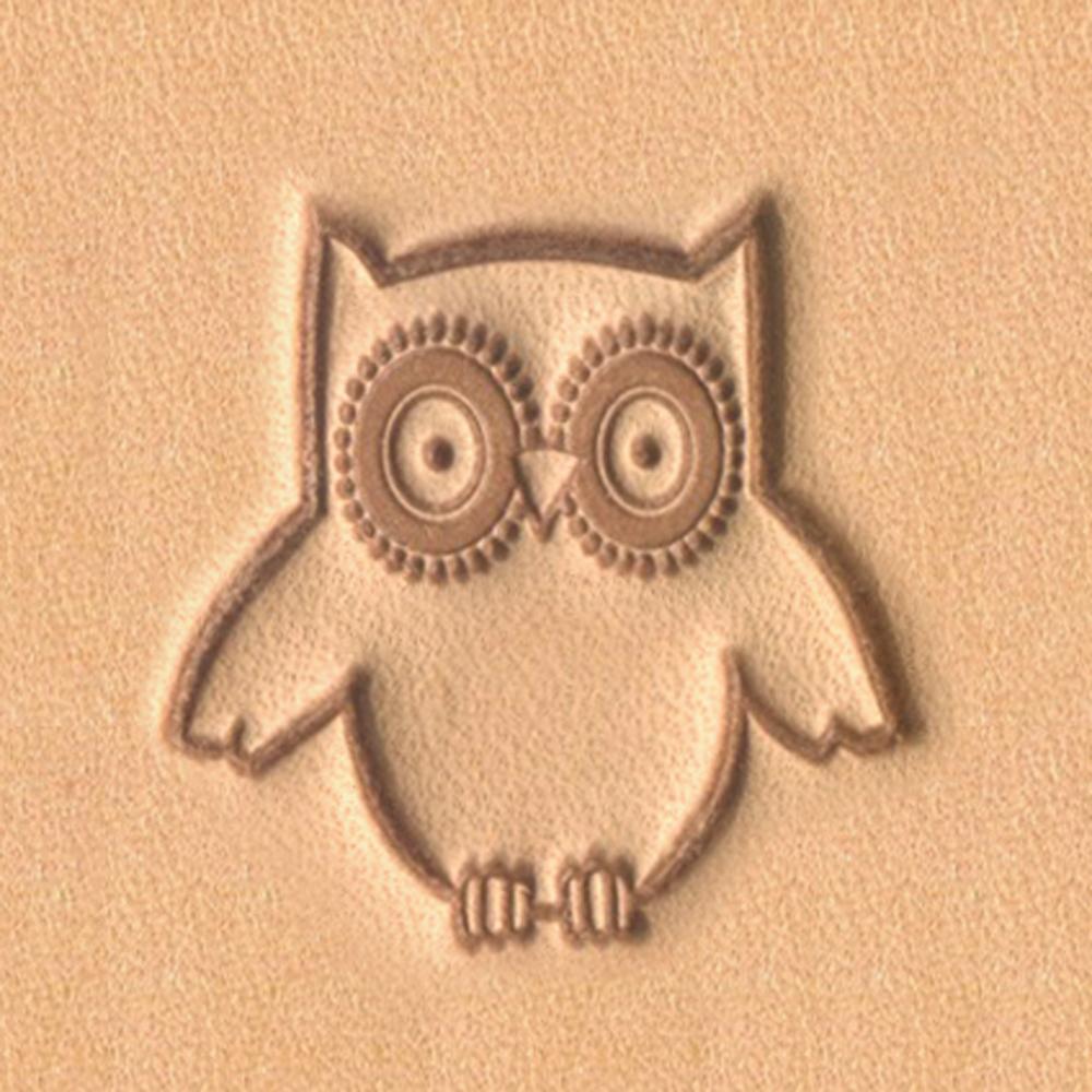 IVAN Owl 2D Stamp / Mollies New Zealand