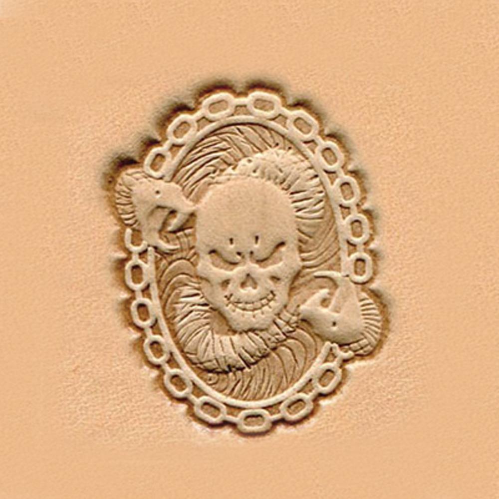 IVAN Skull Snake 3D Stamp / Mollies New Zealand