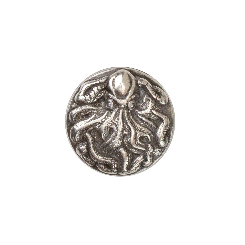 IVAN Octopus Concho Antique Silver 28mm (1-1 8") / Mollies New Zealand