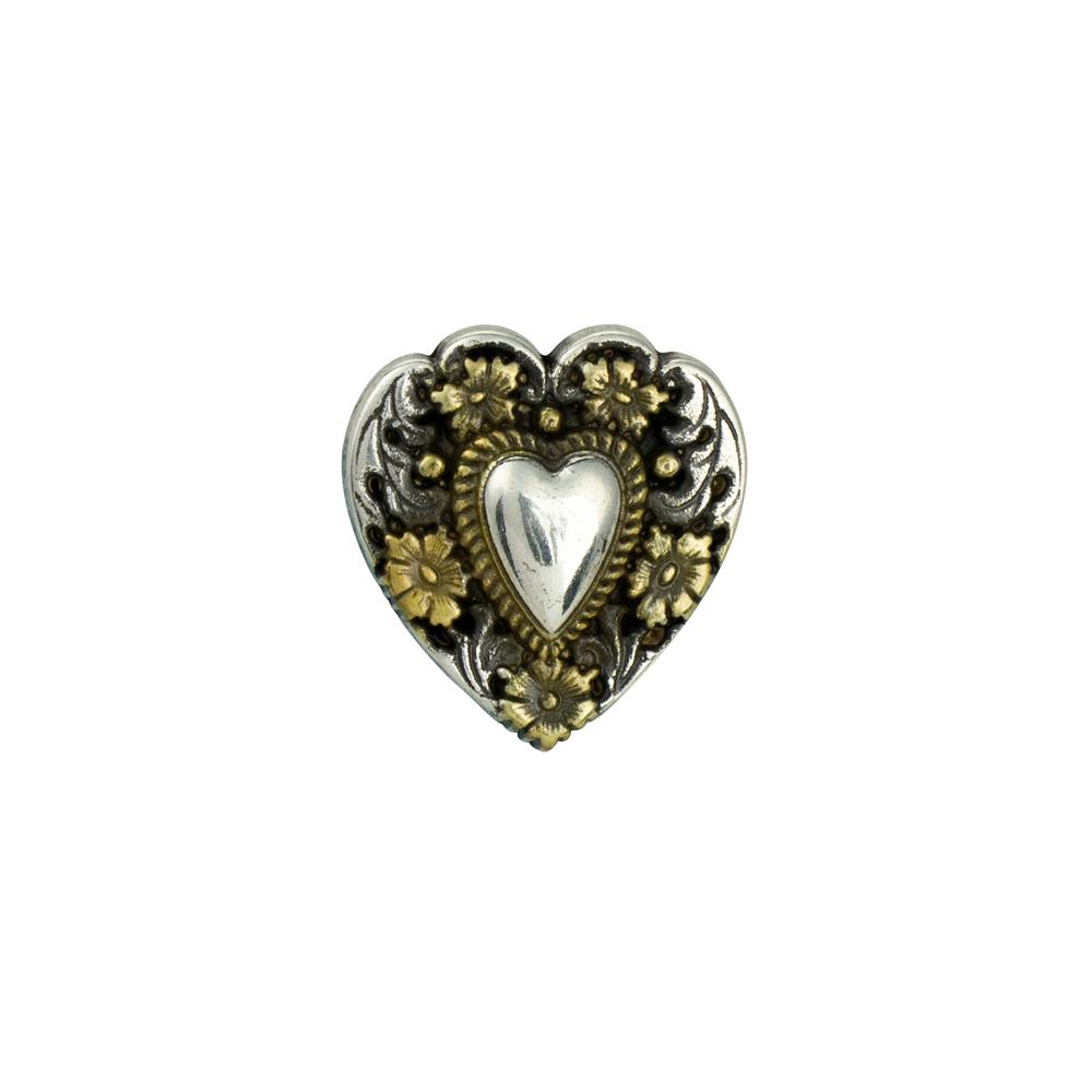 IVAN Floral Heart Concho / Mollies New Zealand