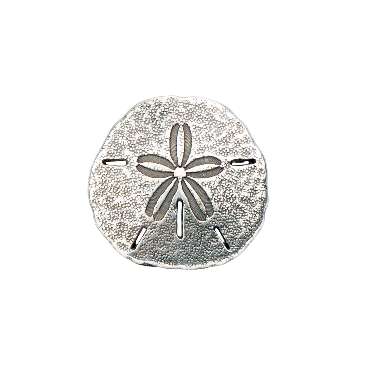 IVAN Nautical Concho Sand Dollar Antique Silver 29mm (1-1 8") / Mollies New Zealand