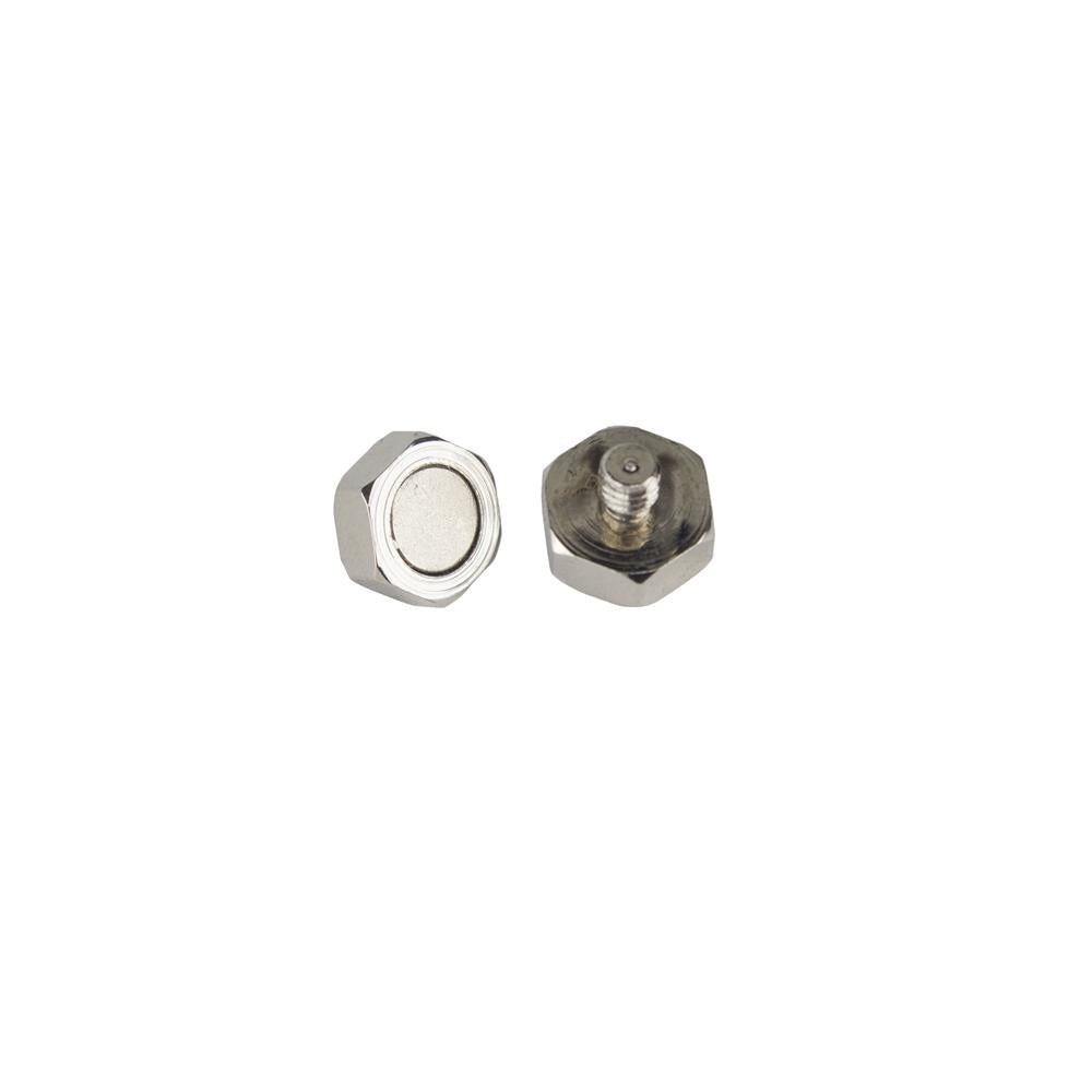 IVAN Concho Magnet Adapter 3PK Nickel Plate / Mollies New Zealand