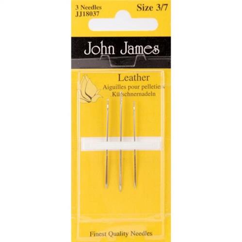 JOHN JAMES Leather Needles | Mollies Make And Create NZ