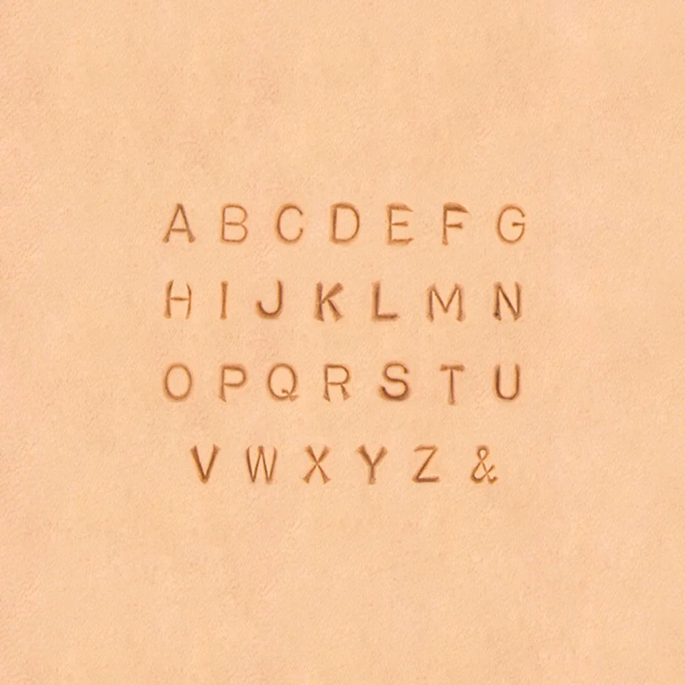 IVAN Alphabet Stamp Set 3mm (1 8") / Mollies New Zealand