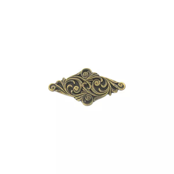 IVAN Bella Concho Diamond Antique Brass 19mm (3 4") / Mollies New Zealand