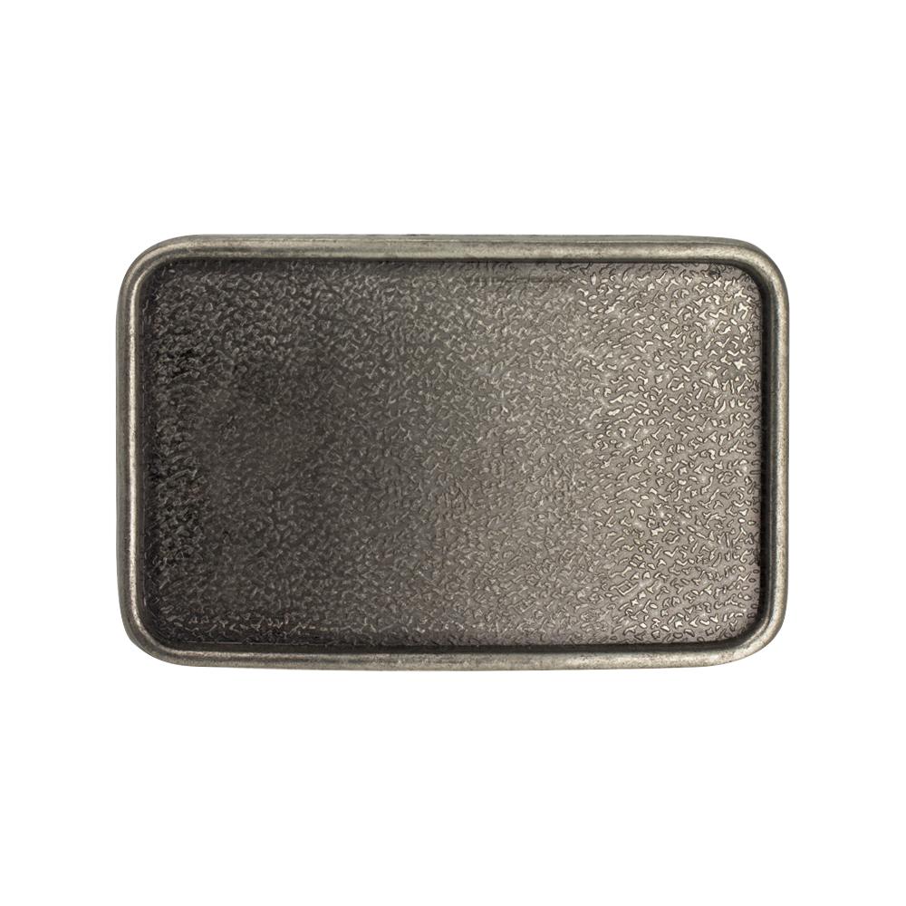 IVAN Rectangle Buckle Blank Antique Nickel 38mm (1-1 2") / Mollies New Zealand