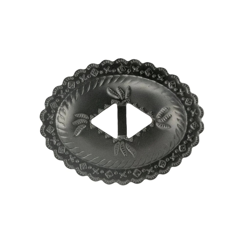 IVAN Nava Concho Matt Black 43mm (1-3 4") / Mollies New Zealand