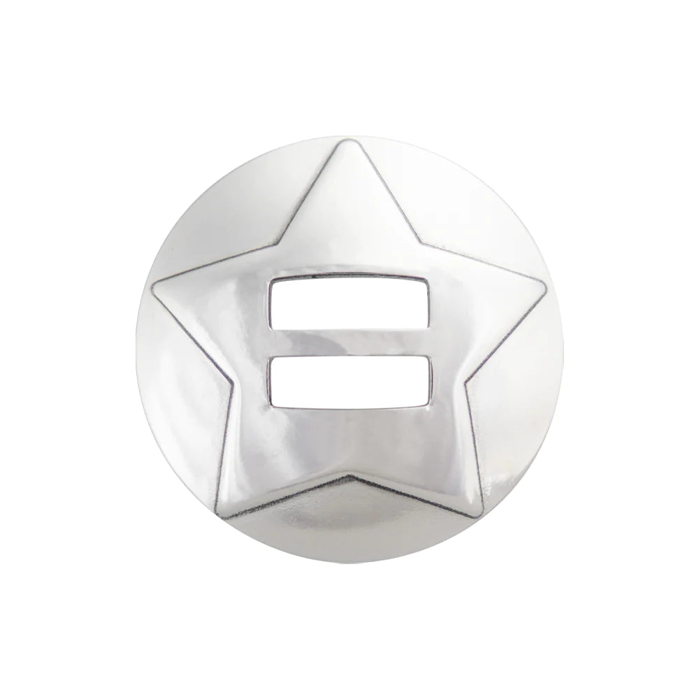 IVAN Star Concho Stainless Steel 38mm (1-1 2") / Mollies New Zealand