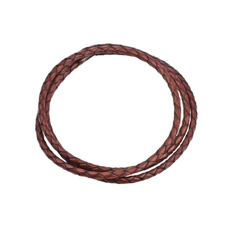 IVAN Braided Leather Cord | Mollies Make And Create NZ