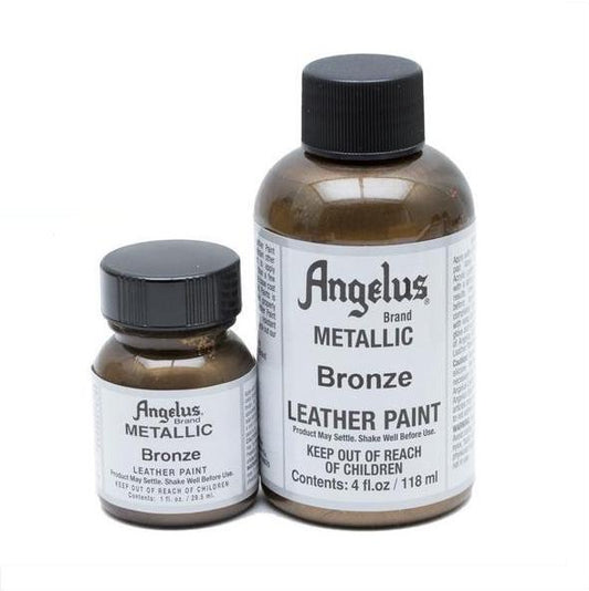ANGELUS Acrylic Leather Paint Metallic Bronze | Mollies Make And Create NZ
