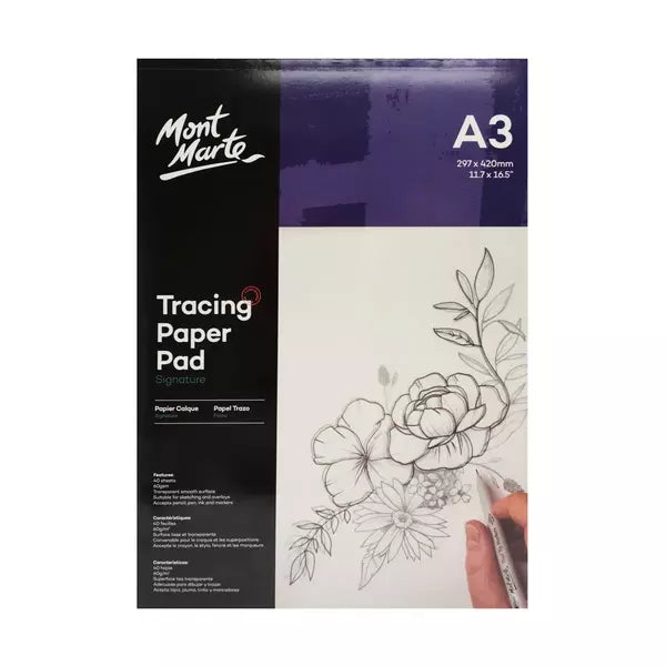 MONT MARTE Tracing Paper Pad / Mollies New Zealand