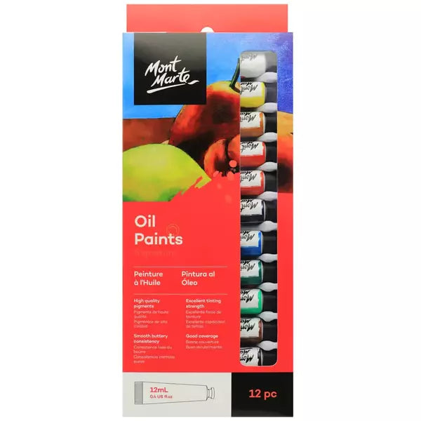 MONT MARTE Oil Paint Set / Mollies New Zealand