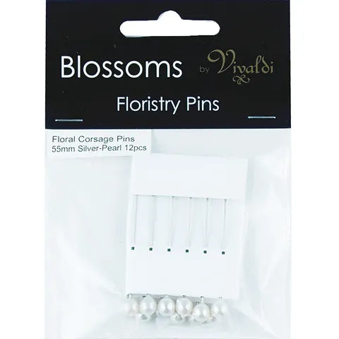 BLOSSOMS BY VIVALDI Floristry Corsage Pins / Mollies New Zealand