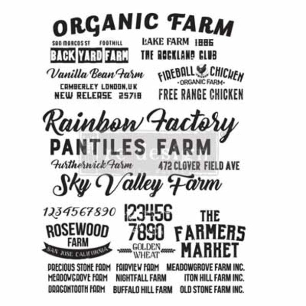 REDESIGN Transfer Everyday Farmhouse / Mollies New Zealand