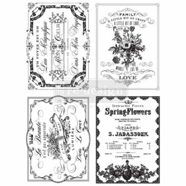 REDESIGN Transfer Spring Flowers / Mollies New Zealand
