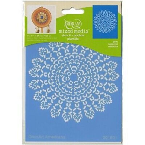 AMERICANA Stencil Doily / Mollies New Zealand