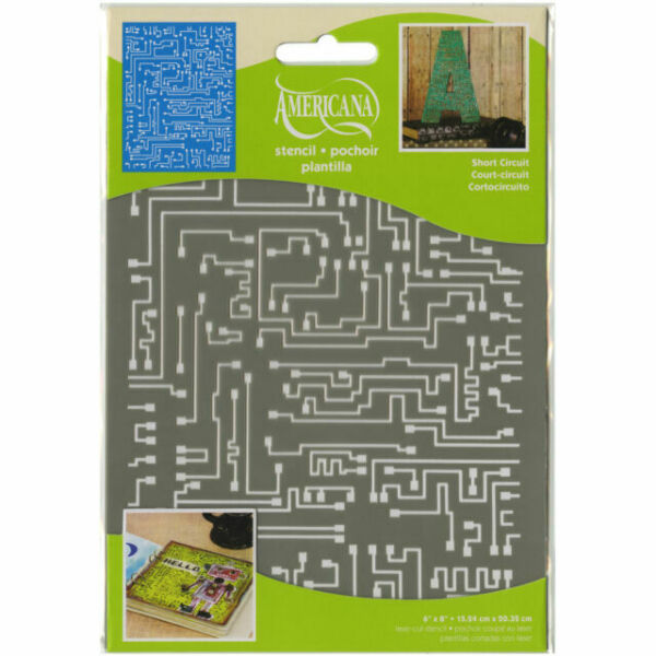 AMERICANA Stencil Short Circut / Mollies New Zealand