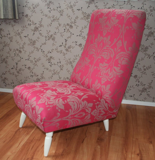 How to upholster a simple armless chair