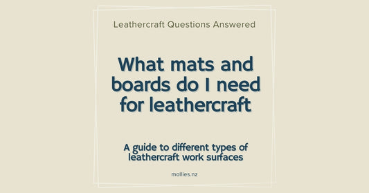 What mats & boards do I need for leathercraft?