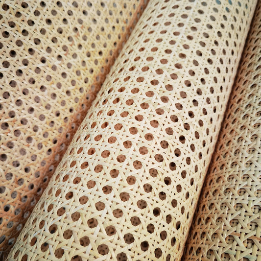 Woven cane mesh sheets