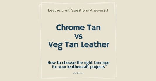 Chrome Tanned vs Veg Tanned Leather