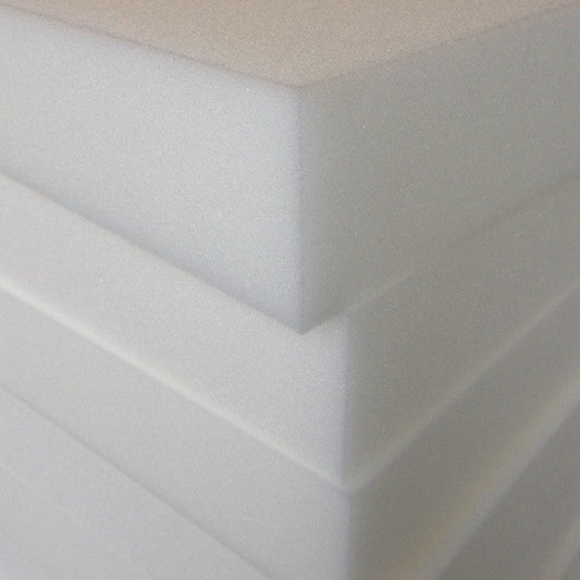 A stack of seating foam