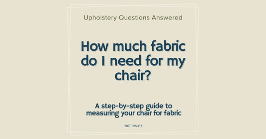How much fabric do I need for my chair?