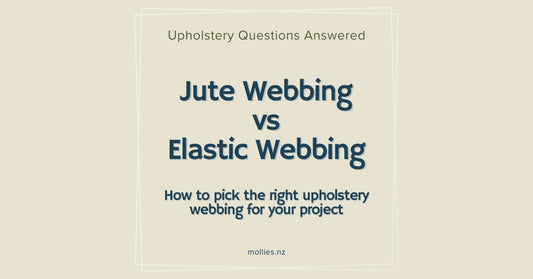 Upholstery Basics: Jute Webbing Vs Elastic Webbing