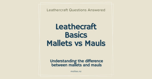 Leathercraft Basics Mallets Vs Mauls